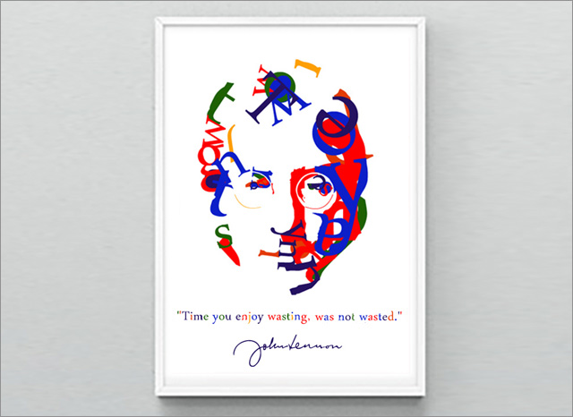 John Lennon letter Art